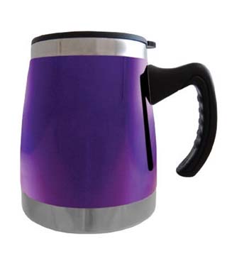 04001-02 - 16 oz. Stainless Steel Colored Mug