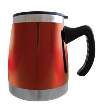 04001-02 - 16 oz. Stainless Steel Colored Mug