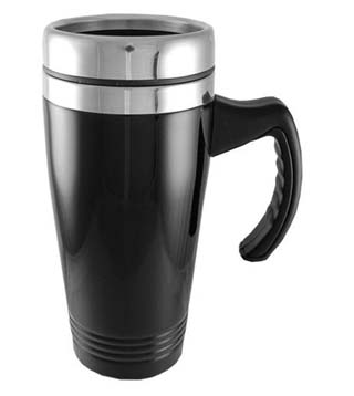04005-02 - 16 oz. Stainless Steel Tumbler w/ Handle