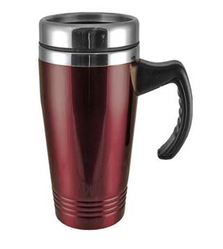 04005-02 - 16 oz. Stainless Steel Tumbler w/ Handle