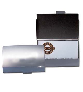 07014-01 - Dual Texture Business Card Holder