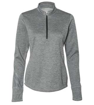 A285 - Ladies' Brushed Terry Heather 1/4-Zip
