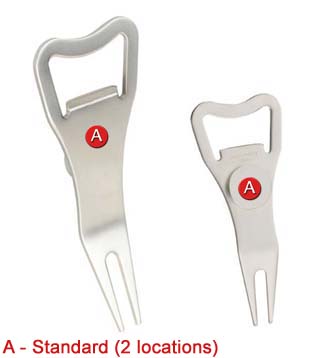BLK-NW-005 - Divot Tool With Bottle Opener