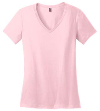DM1170L - Ladies' Perfect Weight V-Neck Tee