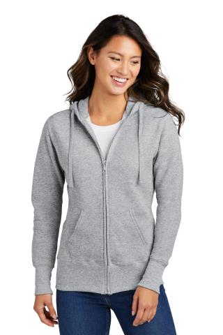 LPC78ZH - Ladies' Classic Full-Zip Hooded Sweatshirt