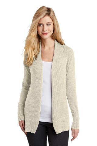 LSW289A - Ladies' Open Front Cardigan